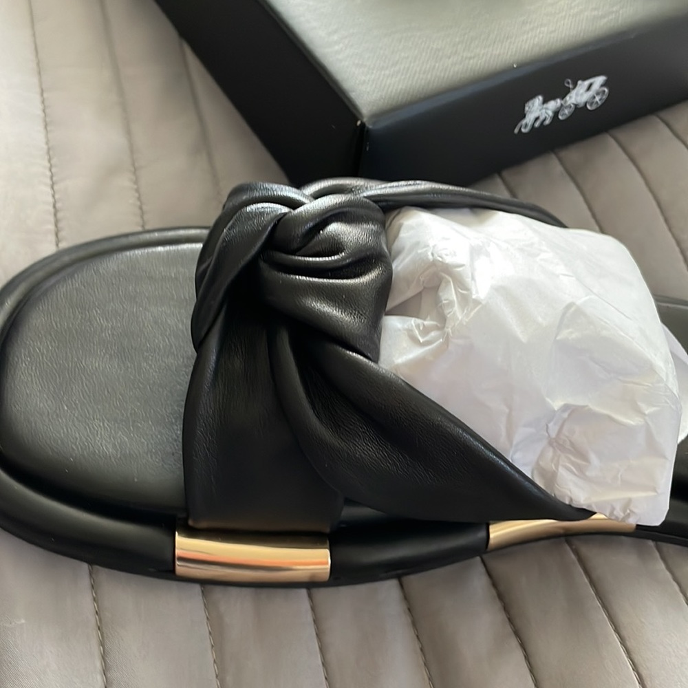 Coach Brooklyn Leather Sandel SOLD OUT